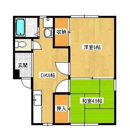 ファミール・クラシゲの物件間取画像